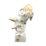 Angel with Violin 9.5 cm
Gold

Hand painted in Meissen, Germany
